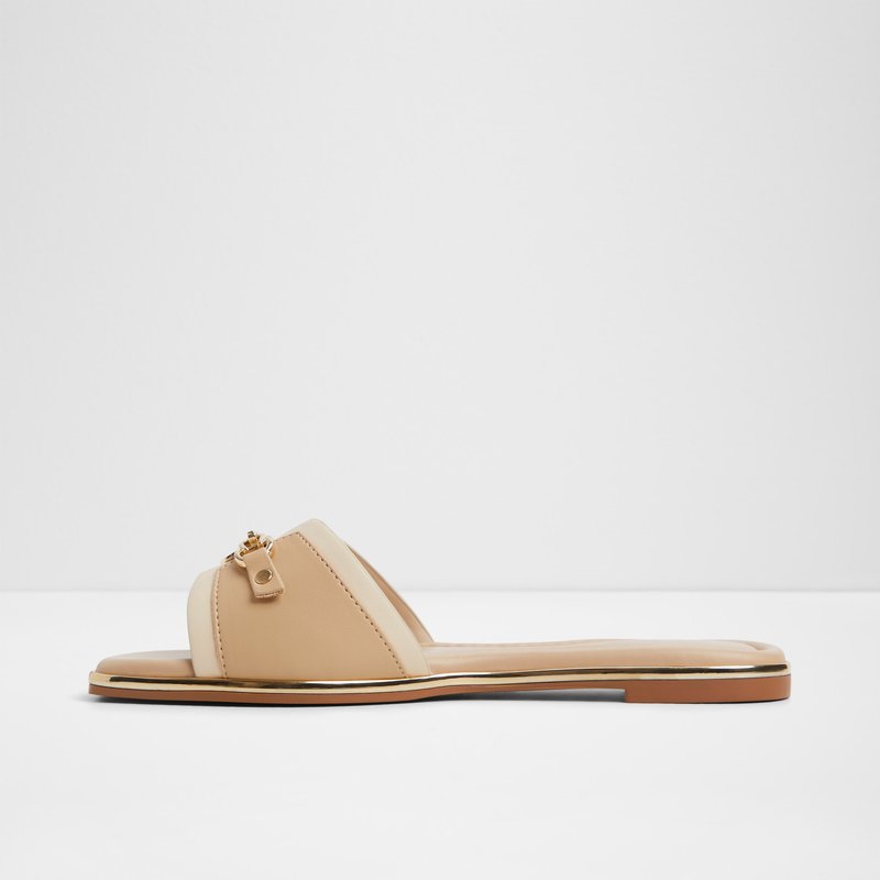 Aldo ravne natikače ALAMASSI SYN SMOOTH - bež 2