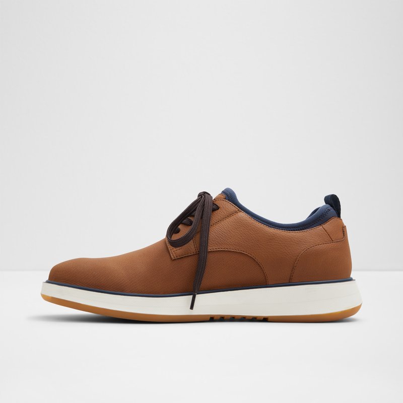 Aldo neformalne cipele ALARICK SYN EMBOSSED - smeđa 7