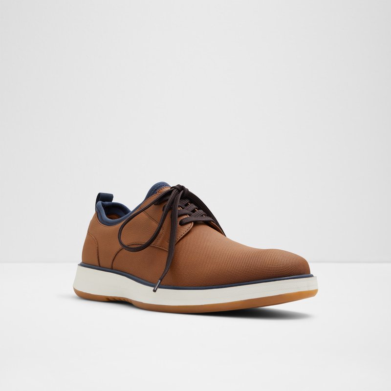 Aldo neformalne cipele ALARICK SYN EMBOSSED - smeđa 2