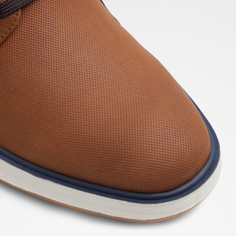 Aldo neformalne cipele ALARICK SYN EMBOSSED - smeđa 3