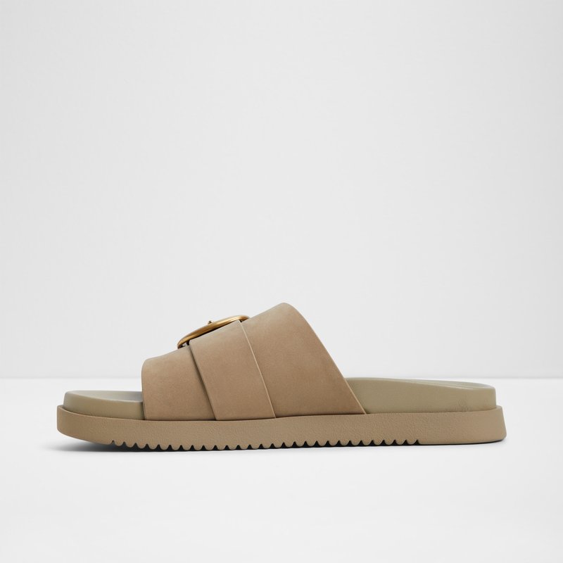 Aldo ravne natikače ALENANA LEA NUBUCK - zelena 2