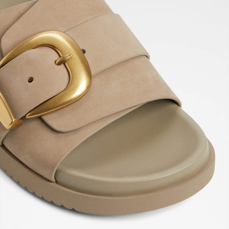 Aldo ravne natikače ALENANA LEA NUBUCK - zelena 4