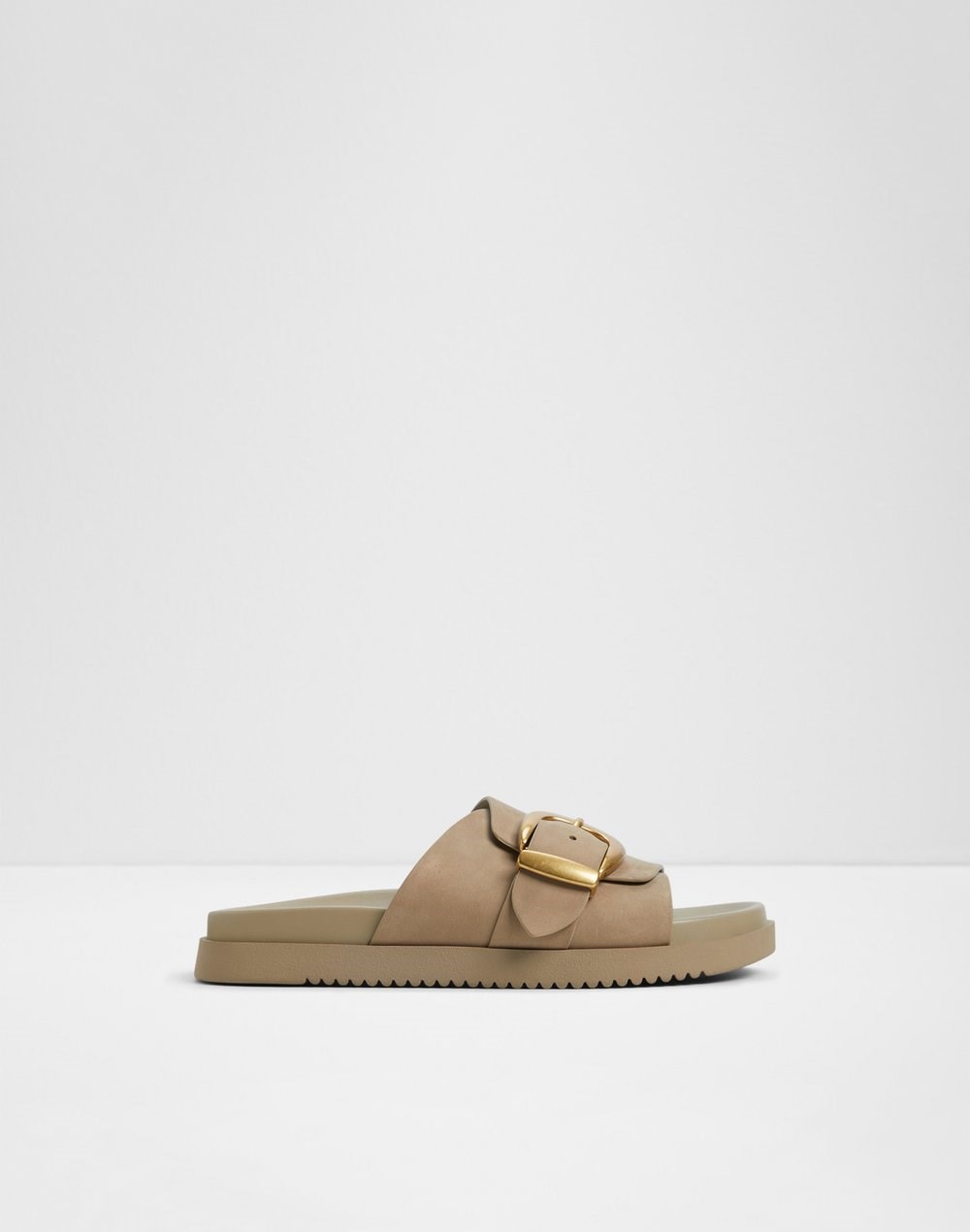 Aldo ravne natikače ALENANA LEA NUBUCK - zelena