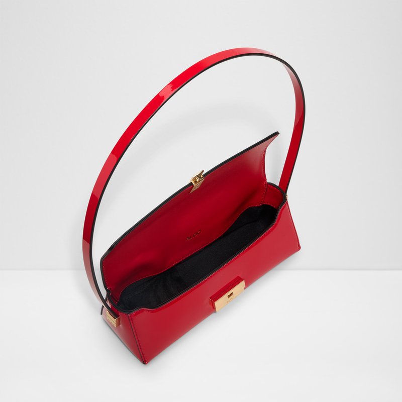 Aldo torbica za nošenje na ramenu ALESSIANA SYN MIX MAT - crvena 2