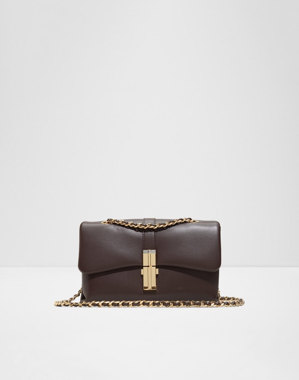 Aldo torbica za nošenje na ramenu ALICIE SYN MIX MAT - smeđa