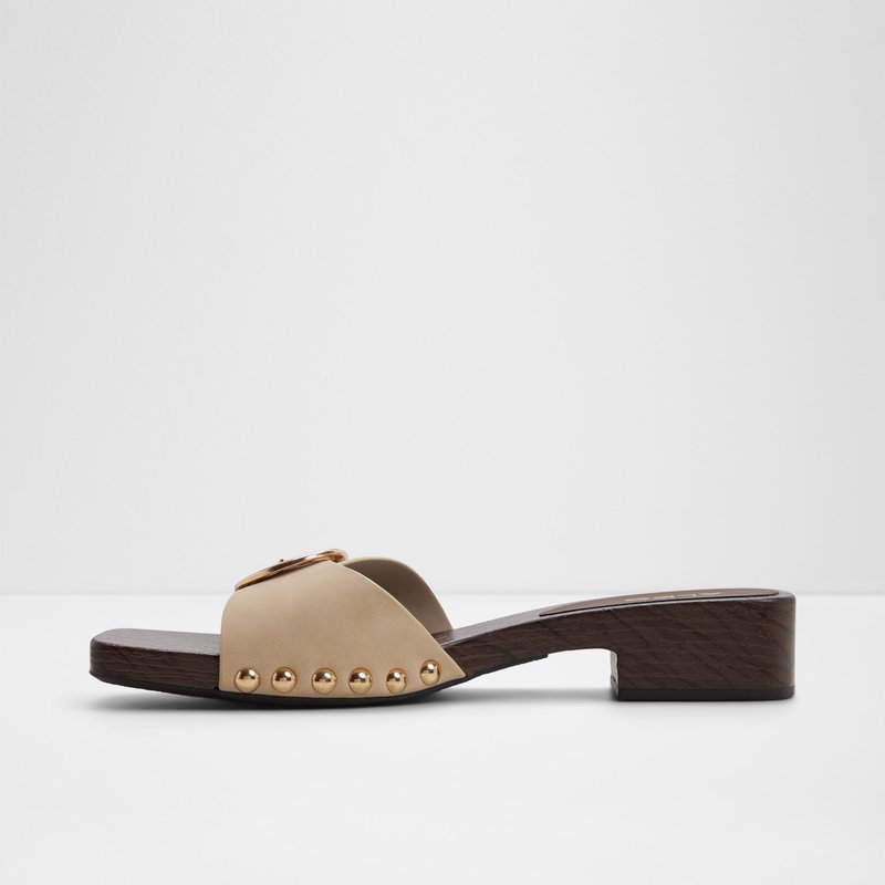 Aldo natikače ALLORIA SYN NUBUCK - bež 2