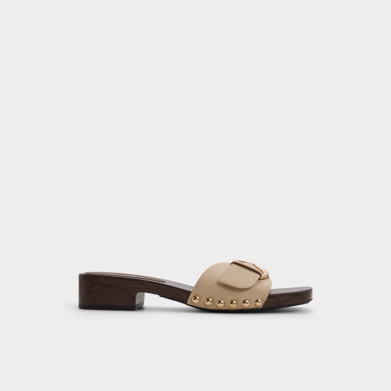Aldo natikače ALLORIA SYN NUBUCK - bež 1