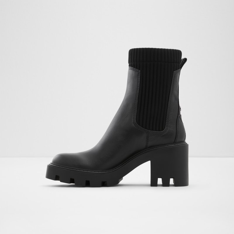 Aldo chelsea čizme ALLOUT LEA SMOOTH - crna 4