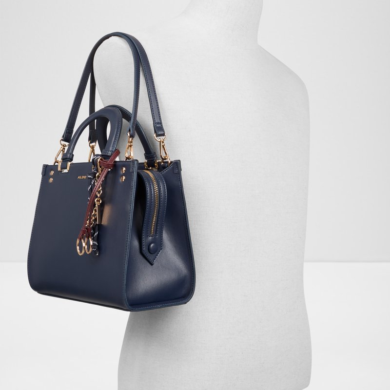Aldo satchel torbica za nošenje u ruci ili na ramenu ALMARISA SYN MIX MAT - plava 3