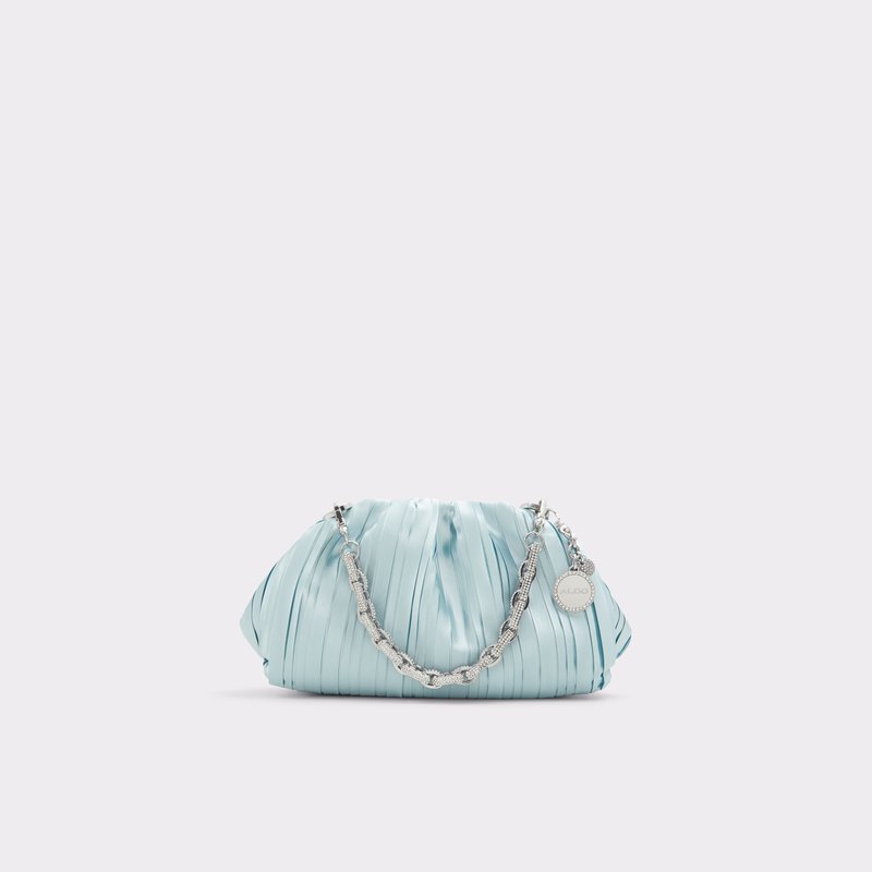 Aldo clutch torbica ALMASA TEX SATIN - plava 1
