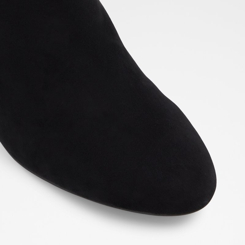 Aldo čizme do koljena ALODENARYN LEA SUEDE - crna 4