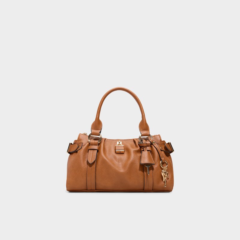 Aldo satchel torbica za nošenje na ramenu ALOSA SYN MIX MAT - smeđa 1