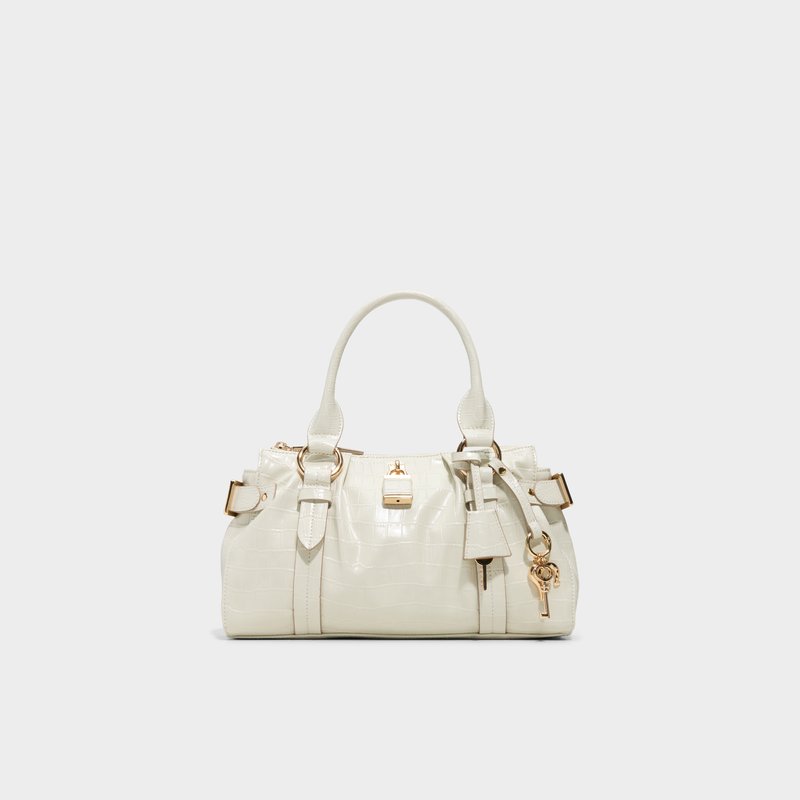 Aldo satchel orbica za nošenje na ramenu ili u ruci ALOSA SYN MIX MAT - bijela 1