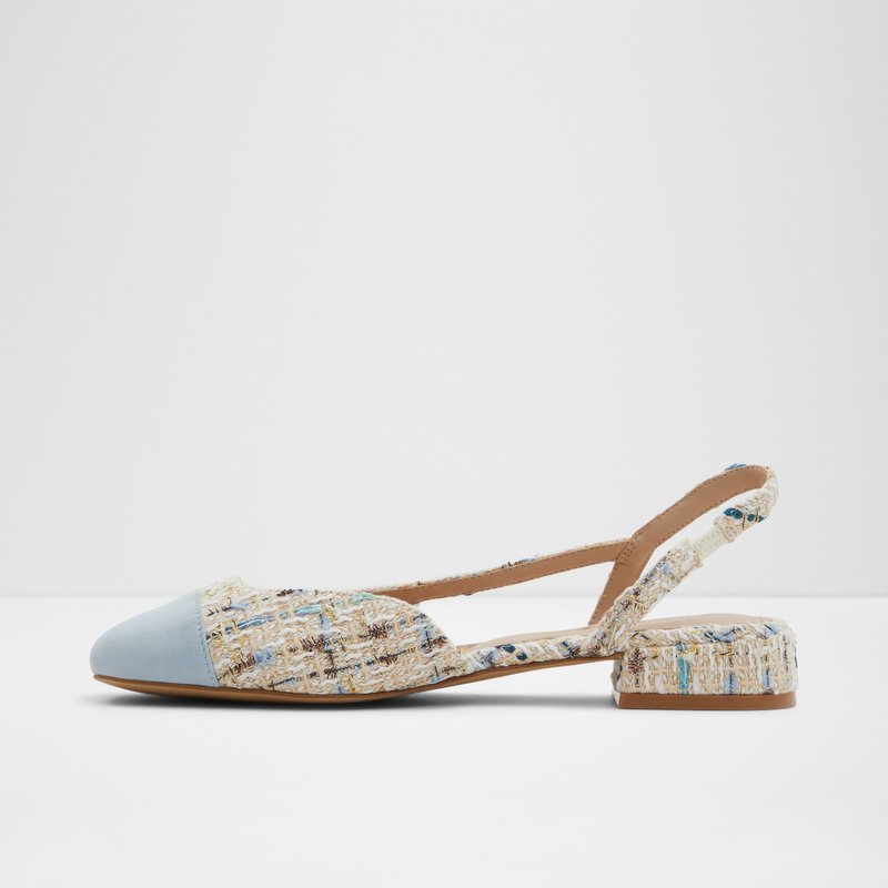 Aldo balerinke AMANDINE TEX TWEED - plava 2