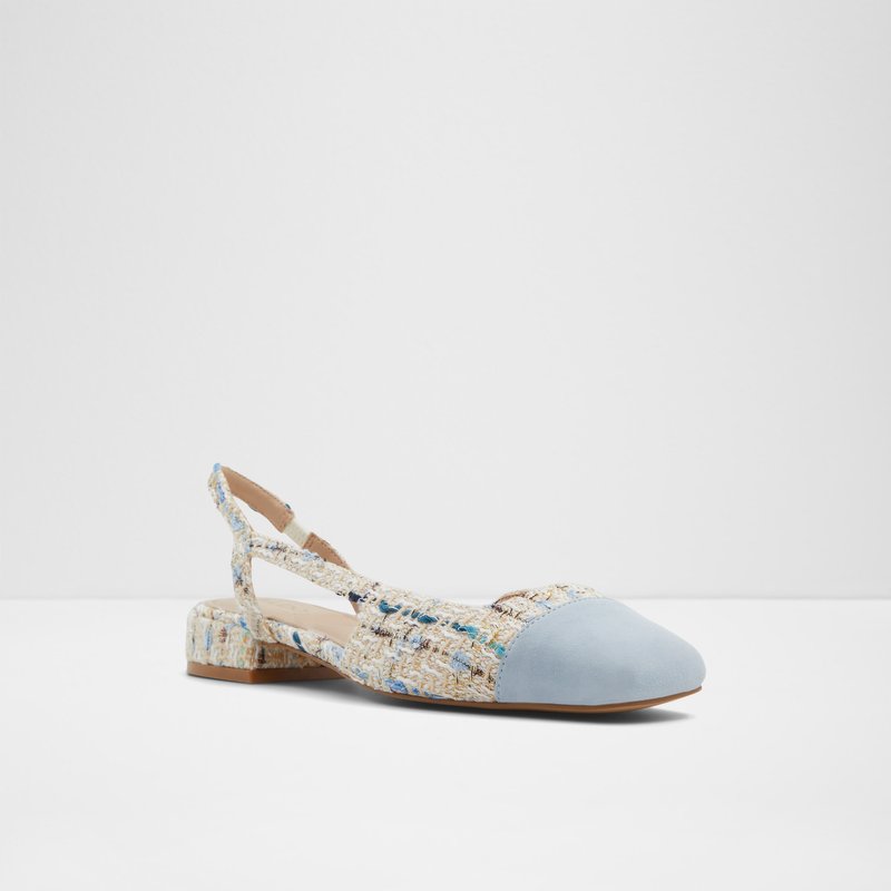Aldo balerinke AMANDINE TEX TWEED - plava 3