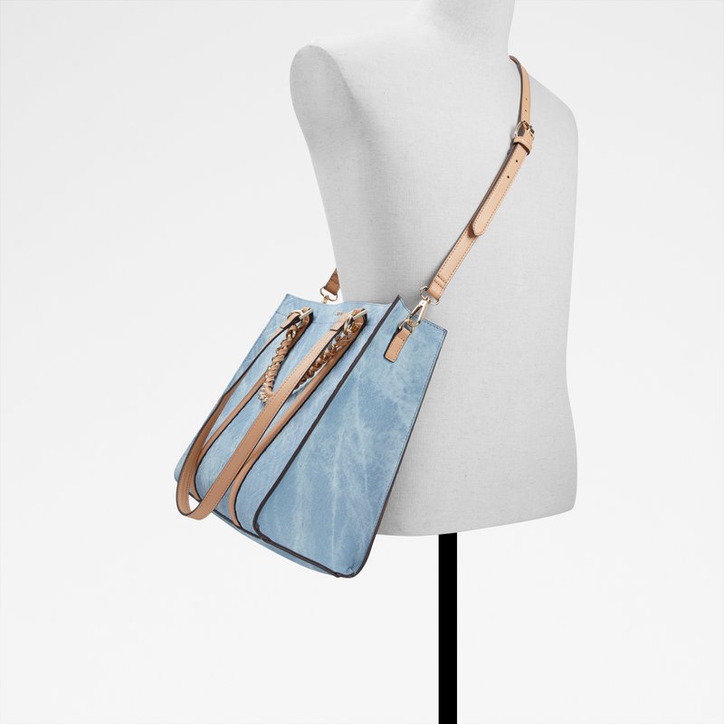 Aldo satchel torbica za nošenje na ramenu AMELI SYN MIX MAT - plava 4
