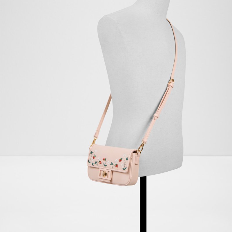 Aldo torbica za nošenje na ramenu AMELISA TEX MIX MAT - ružičasta 3