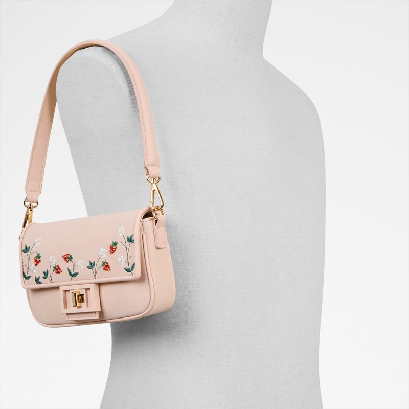 Aldo torbica za nošenje na ramenu AMELISA TEX MIX MAT - ružičasta 4