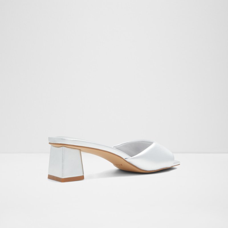 Aldo natikače ANEKA SYN METALLIC - srebrna 6
