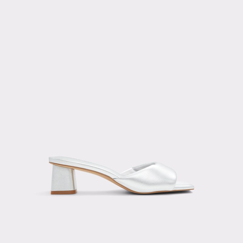 Aldo natikače ANEKA SYN METALLIC - srebrna 1