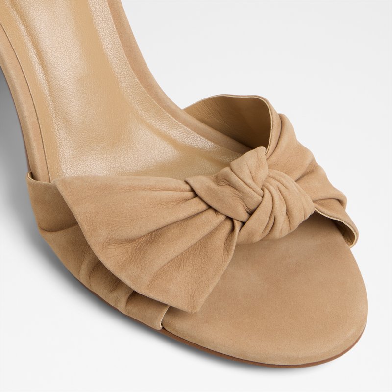 Aldo sandale na srednje visoku petu ANGELKNOT LEA NUBUCK - zelena 6