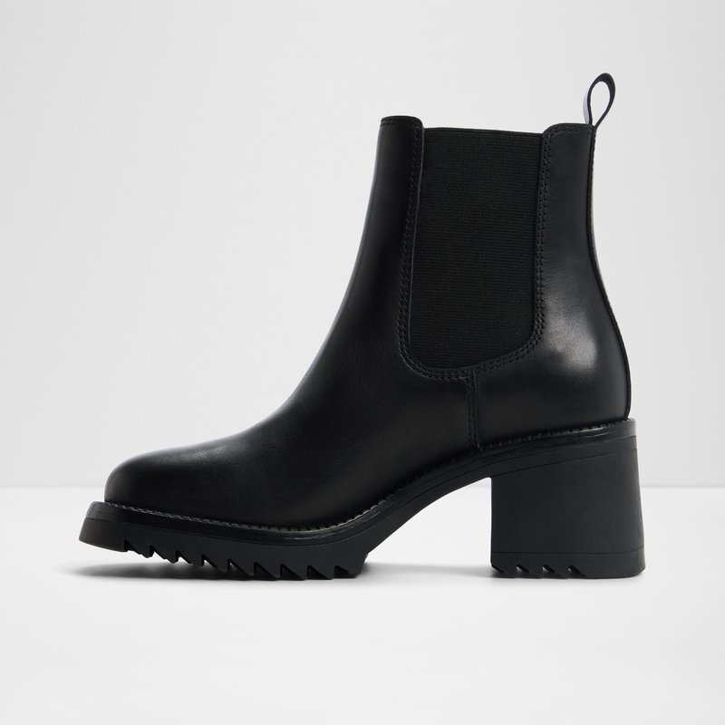 Aldo chelsea vodootporne gležnjače s toplom podstavom ANNELIESE LEA SMOOTH - crna 2