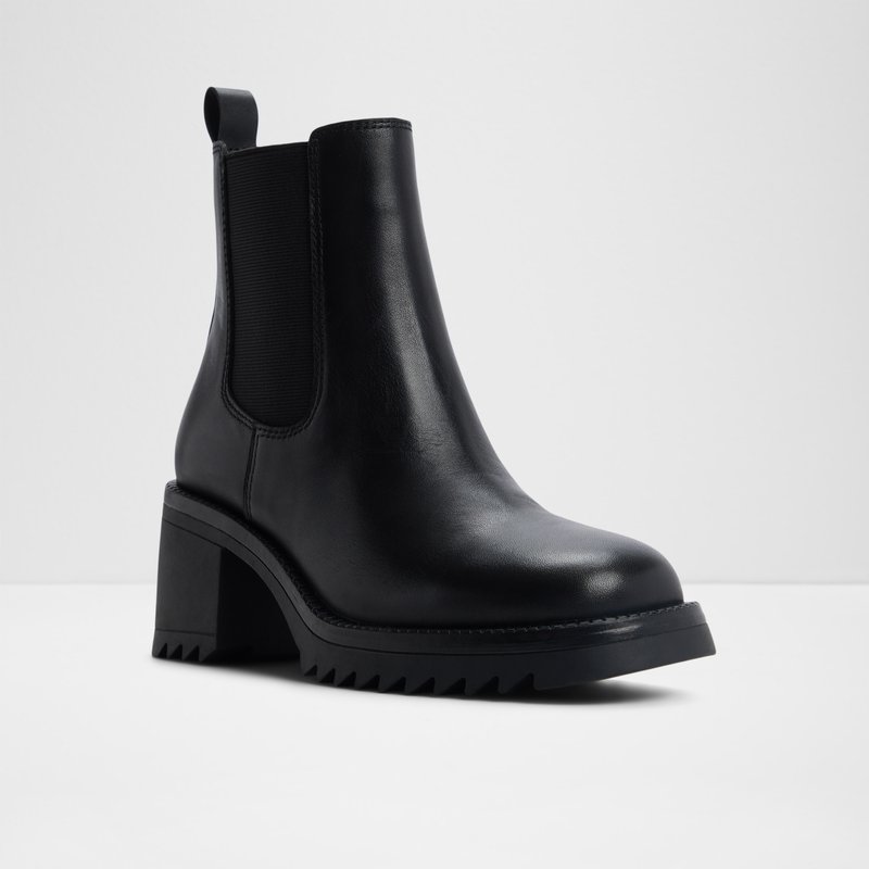 Aldo chelsea vodootporne gležnjače s toplom podstavom ANNELIESE LEA SMOOTH - crne 3