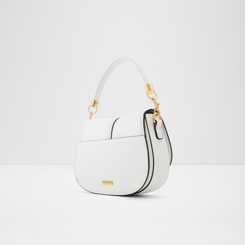 Aldo torbica za nošenje u ruci ili na ramenu ARALINDE SYN MIX MAT - bijela 4