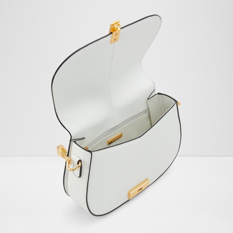 Aldo torbica za nošenje u ruci ili na ramenu ARALINDE SYN MIX MAT - bijela 2