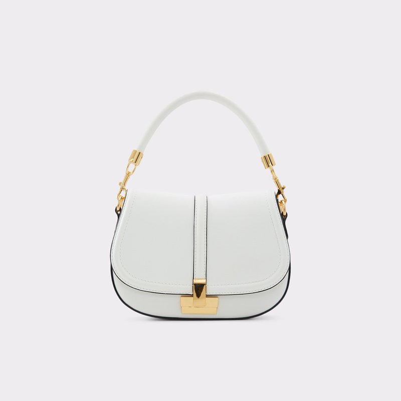 Aldo torbica za nošenje u ruci ili na ramenu ARALINDE SYN MIX MAT - bijela 1