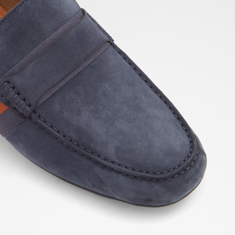 Aldo mokasine ARGUN LEA SUEDE - plava 4
