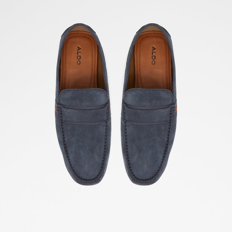 Aldo mokasine ARGUN LEA SUEDE - plava 5