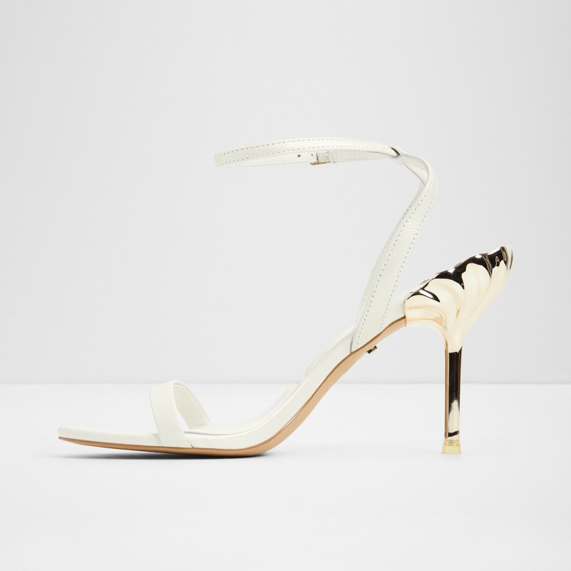 Aldo disney x aldo sandale na visoku petu ARIELHEEL LEA SHINY - bijela