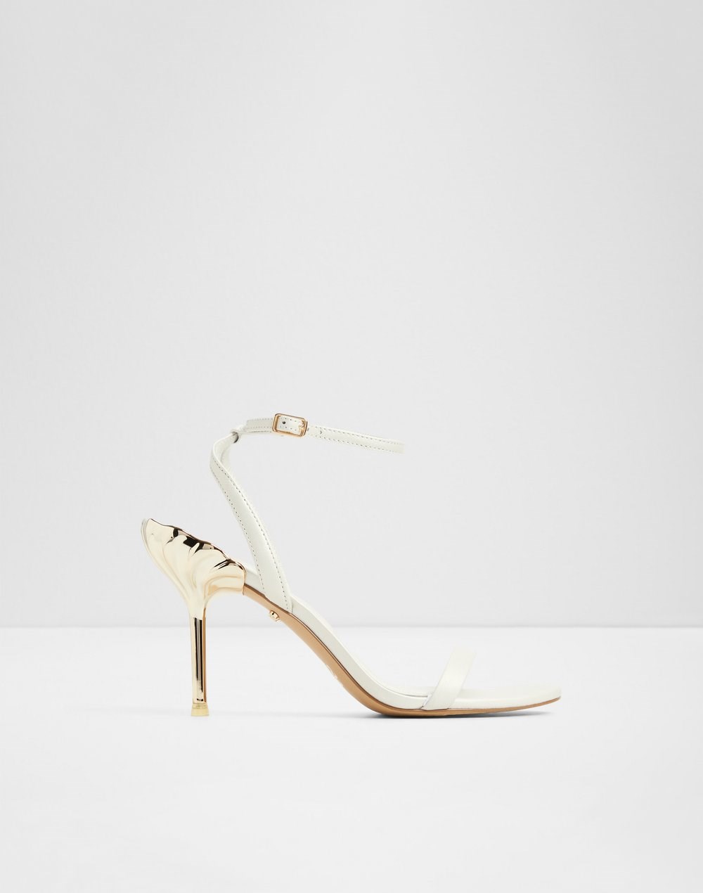 Aldo disney x aldo sandale na visoku petu ARIELHEEL LEA SHINY - bijela