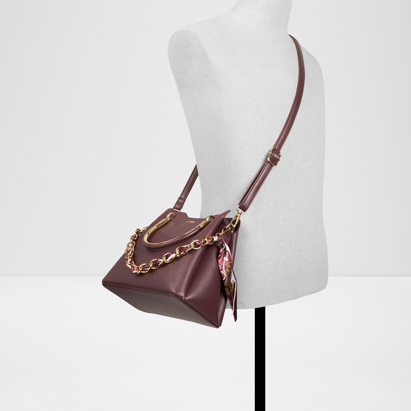 Aldo satchel torbica za nošenje u ruci ili na ramenu ARRAYAN SYN MIX MAT - crvena 3