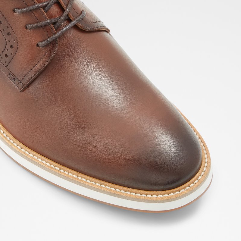Aldo oxford cipele ASTEANFLEX LEA SMOOTH - smeđa 4