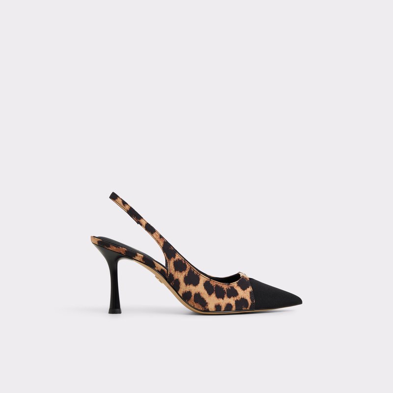 Aldo cipele na srednje visoku petu AUGUSTAS TEX GROSGRAIN - multicolor