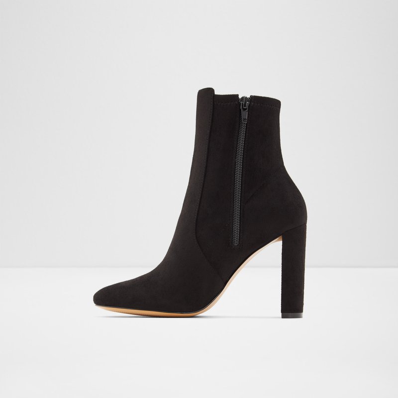 Aldo srednje visoka peta AURELLANE TEX MICROFIBRE - crna 5