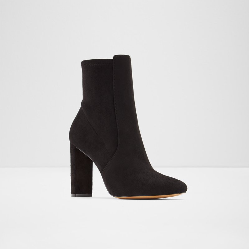 Aldo srednje visoka peta AURELLANE TEX MICROFIBRE - crna 3
