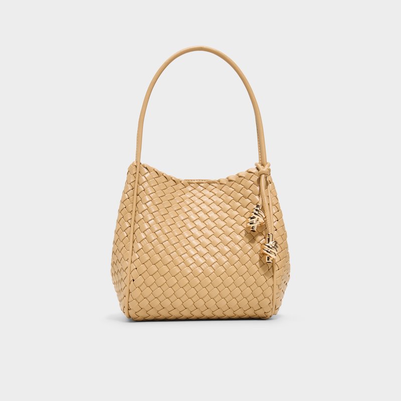 Aldo satchel torbica za nošenje u ruci ili na ramenu AVIMA SYN MIX MAT - bež 1