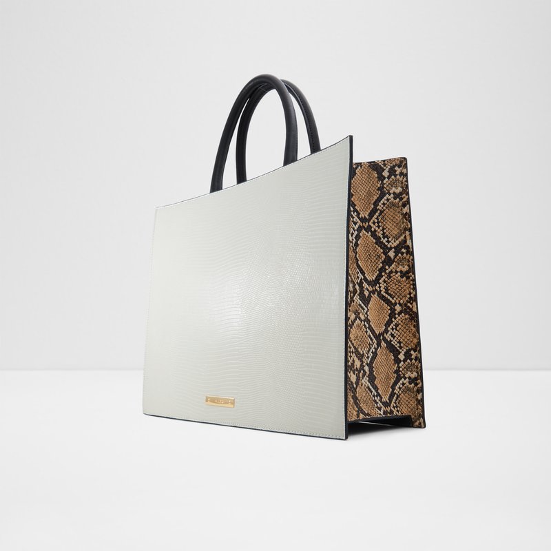 Aldo velika satchel torba AVOMA SYN MIX MAT - crna 2