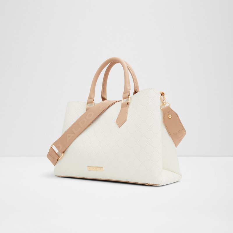 Aldo satchel torba za nošenje u ruci ili na ramenu BAELA SYN MIX MAT - bijela