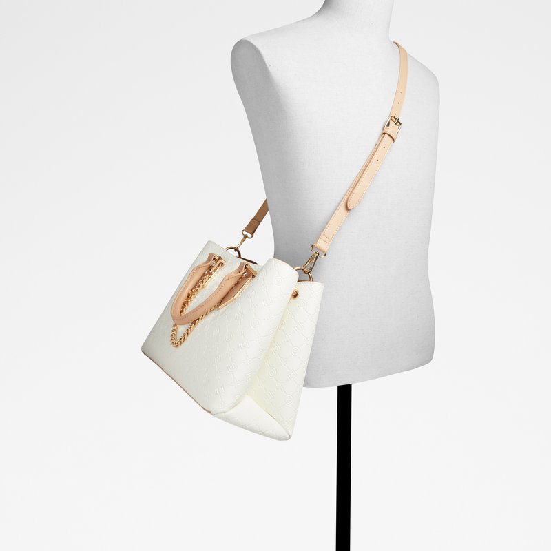 Aldo satchel torba za nošenje u ruci ili na ramenu BAELA SYN MIX MAT - bijela