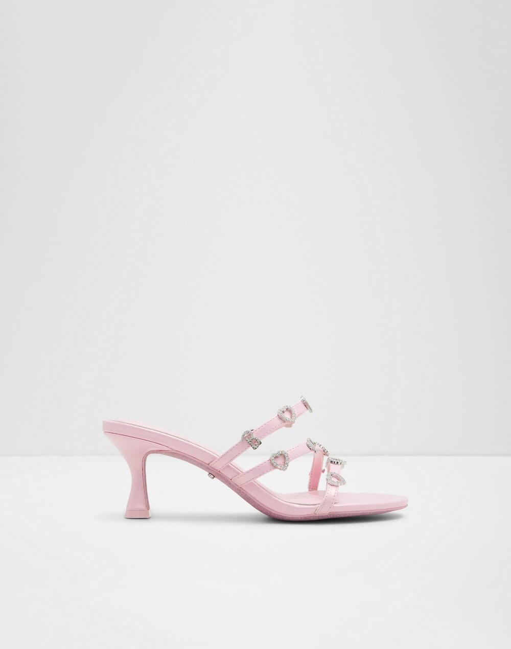 Aldo natikače na petu BARBIEBLVD SYN METALLIC - ružičasta