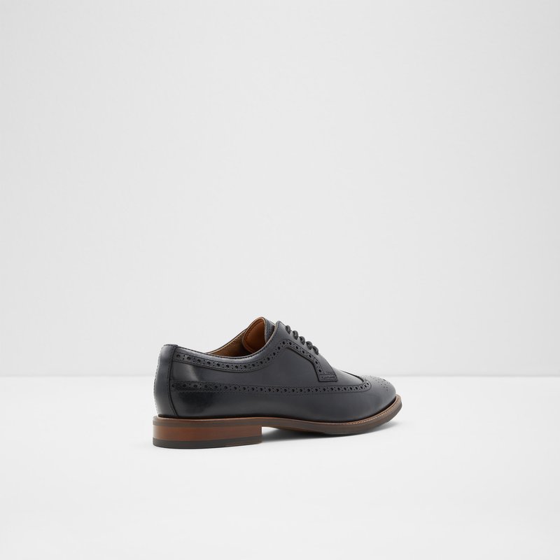 Aldo derby cipele BATTISTONFLEX LEA SMOOTH - crna 2