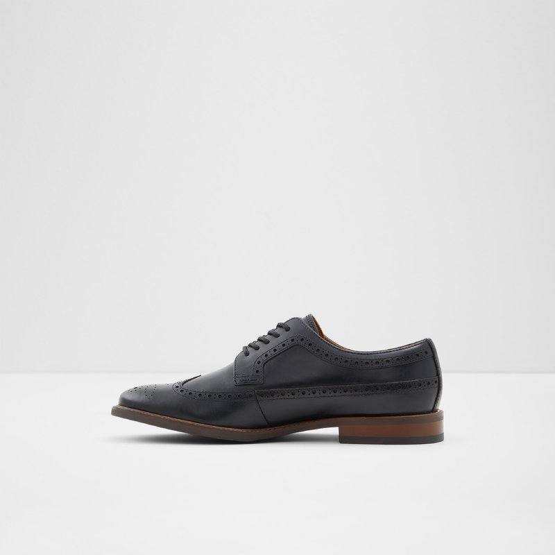 Aldo derby cipele BATTISTONFLEX LEA SMOOTH - crna 3