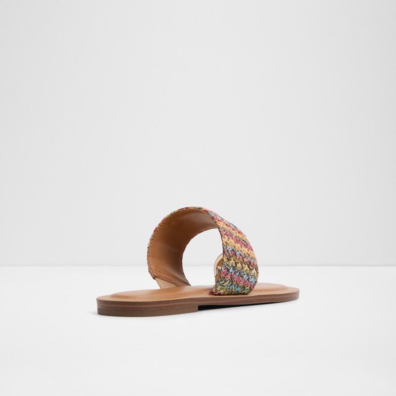 Aldo ravne natikače BEACHWALK TEX RAFFIA - multicolor 2