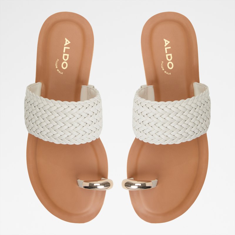 Aldo ravne natikače BEACHWALK SYN SMOOTH - bijela 5