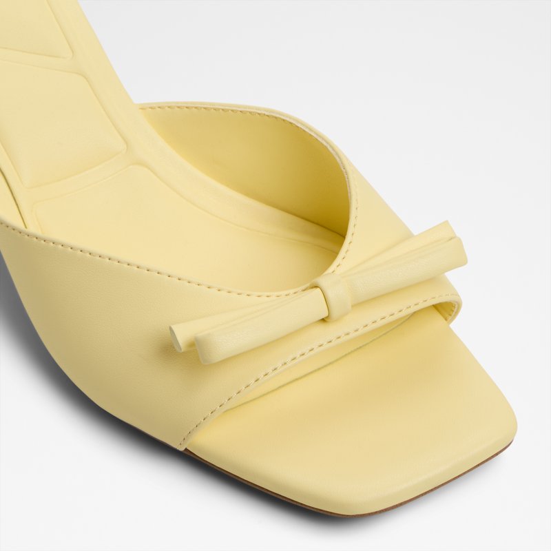Aldo natikače na petu BELEROSE SYN SMOOTH - žuta 4