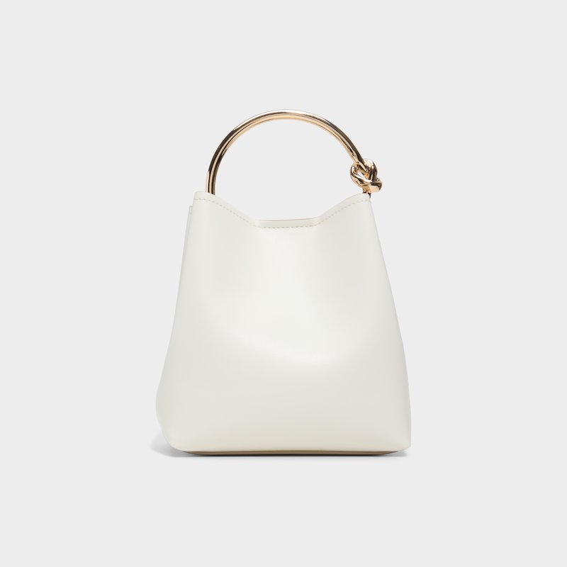 Aldo bucket torbica za nošenje u ruci ili na ramenu BIENKA SYN MIX MAT - bež